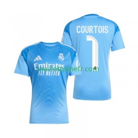 Maillot de Foot Real Madrid Thibaut Courtois 1 Gardien Domicile 2025-26